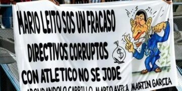 Clima caliente en Atlético Tucumán: bandera contra la dirigencia y fuerte mensaje al presidente
