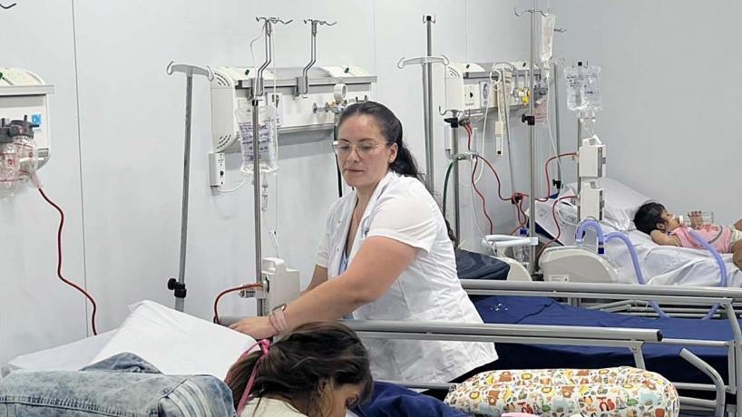Tucumán activó nuevas terapias pediátricas por el avance de una variante de gripe más contagiosa