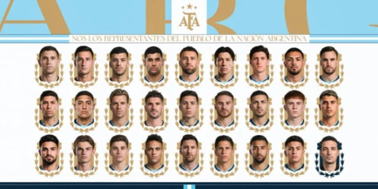 Scaloni definió los 26: la lista completa de Argentina para defender el título en el Mundial 2026