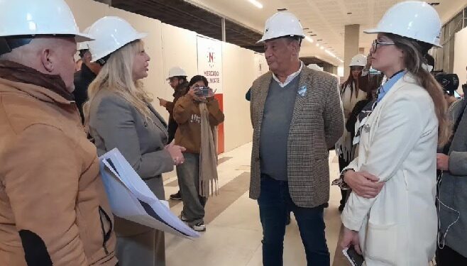 Rossana Chahla recorrió el Mercado del Norte y confirmó cuándo podría abrir el nuevo shopping