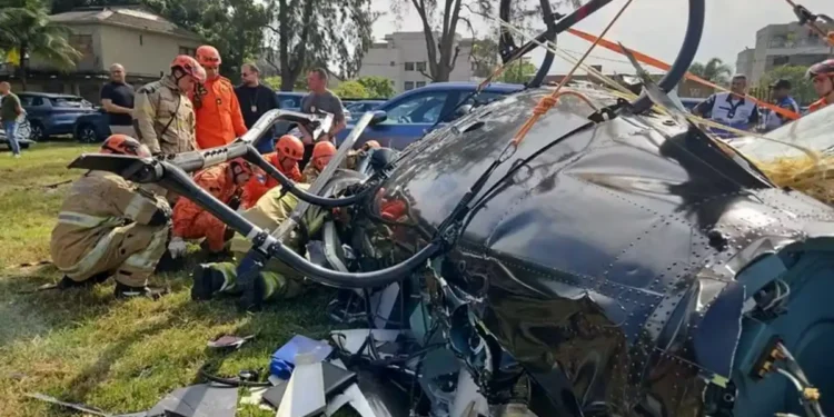 Tragedia aérea en Brasil: murió el youtuber argentino Gaspi en un choque de helicópteros