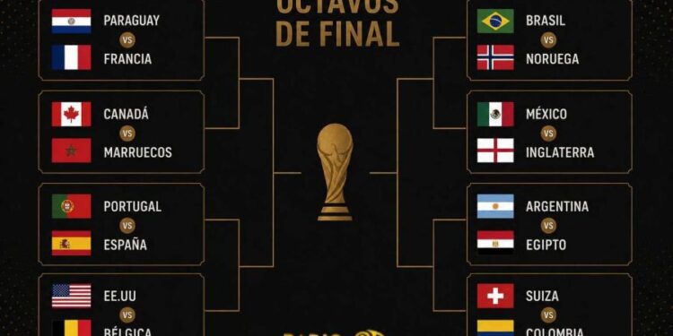 Mundial 2026: arrancan los octavos de final; Argentina jugará el martes contra Egipto