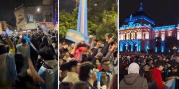 Fervor celeste y blanco en Tucumán por el pase de la Selección a semifinales