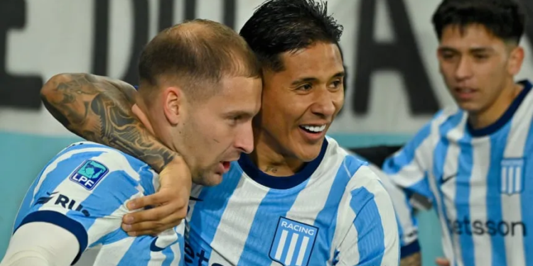 Racing se impuso ante Gimnasia La Plata en un cambiante encuentro disputado en Avellaneda