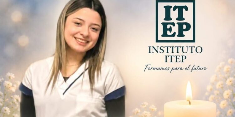 Profundo dolor en la comunidad educativa del ITEP por la partida de Lourdes Moyano, estudiante de Enfermería