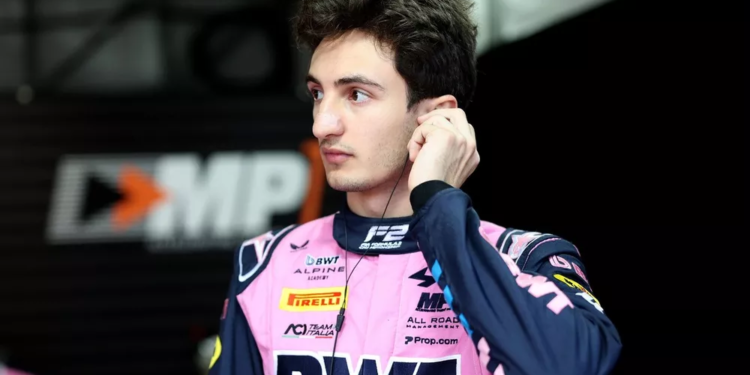 Gabriele Mini busca destacarse en la Fórmula 2 con el objetivo de pelear por una oportunidad en Alpine