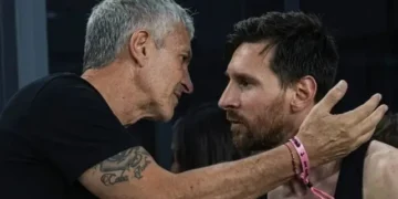 Lionel Messi se encuentra en Rosario para la despedida de su padre Jorge Messi
