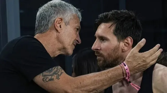 Lionel Messi se encuentra en Rosario para la despedida de su padre Jorge Messi