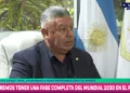 Claudio Tapia reveló que gestiona para que la Selección Argentina dispute toda la fase de grupos del Mundial 2030 en el país