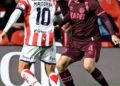 Unión se hizo fuerte de local y derrotó a Lanús en un encuentro postergado del Torneo Clausura