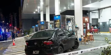 Violento ataque con cuchillo tras un conflicto por la oblea de GNC en una estación de servicio porteña
