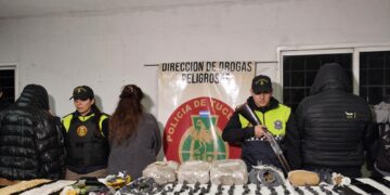 Inédito golpe al narcomenudeo: incautan marihuana compactada y fraccionada en un operativo en El Manantial